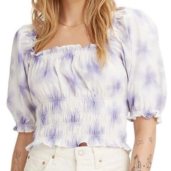 Levi’s smocked top - Picture 1 of 4